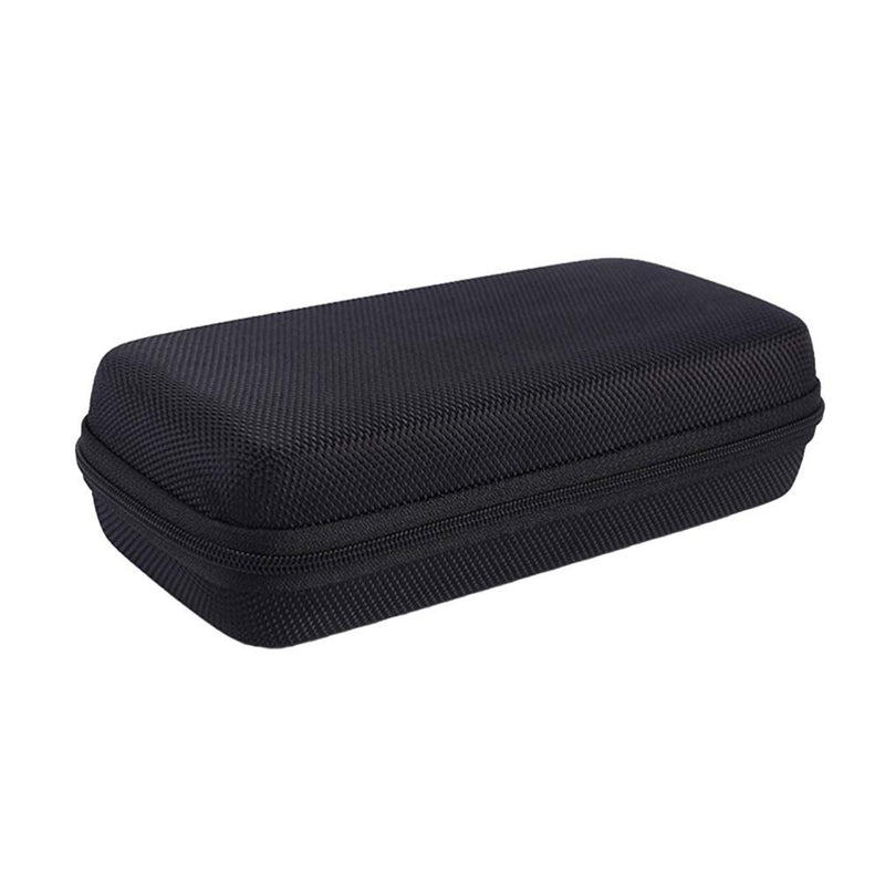 Exceart Microphone Bag Shockproof Microphone Storage Box Protective Microphone Case Small Organizer Pouch for Pnecil Cosmetic Toiletry(Black)