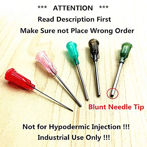 12 Pack 60ml Syringes with 16Gx1.0'' Blunt Tip Fill Needles and Storage Caps(Luer Lock)-Dozen Pack