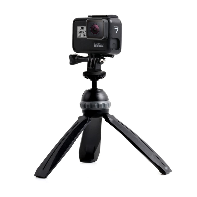 HSU Tripod/Monopod Mount with Thumbscrew for GoPro Hero 10, 9, 8, 7, 6, 5, 4, 3+, 3, 2, 1 HD, AKASO Campark Sjcam Xiaoyi and Other Action Cameras (6pcs)