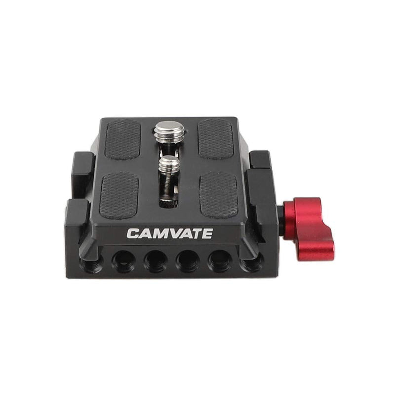 CAMVATE Quick Release Base Plate Compatible with Manfrotto 501/ 504/ 577/701 Tripod Standard Accessory