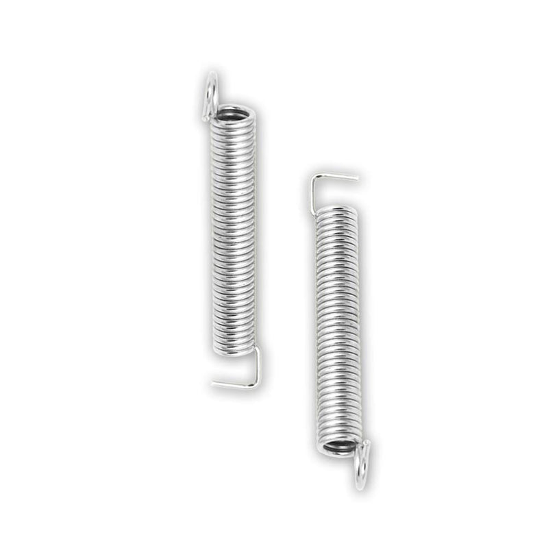 NEWMAY Pack of 10 Tremolo Springs for Electric Guitar, Tremolo Bridge Springs Guitars Parts for Stratocaster, Silver