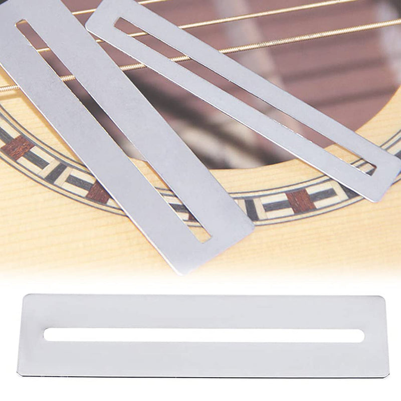 4PCS Guitar Fingerboard Guards Stainless Steel Guitar Fingerboard Fretboard Protector for Dressing and Polishing Frets