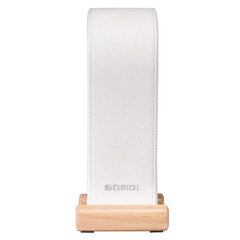 Samdi Headphone Stand,Gaming Headphone Display Holder,Wooden Headphone Stand Works with Most Headphones (White Birch) White Birch