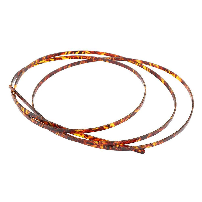 Bnineteenteam Guitar Binding Strip,Thin Guitar Binding Purfling Edging Strips Celluloid Accessories