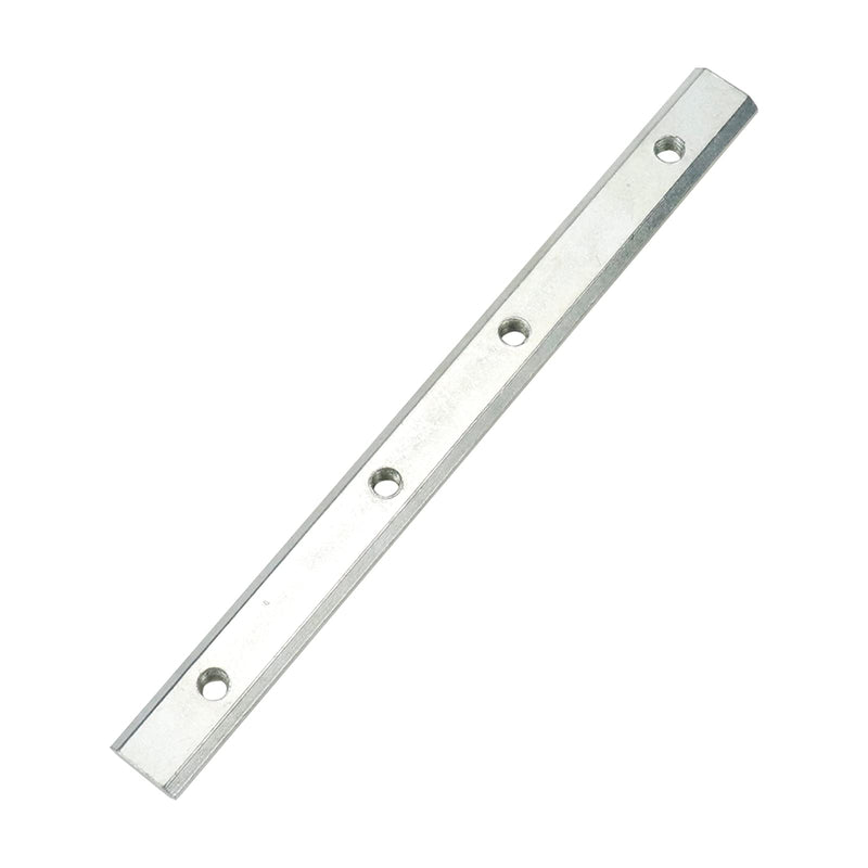 HONJIE 4-Pack 3030 Series Aluminum Profile Straight Line Connector,Length 7.09 Inch Bracket Fastener with M6 Screw,for T Slot 8mm Aluminum Extrusion Profile Connect Parts