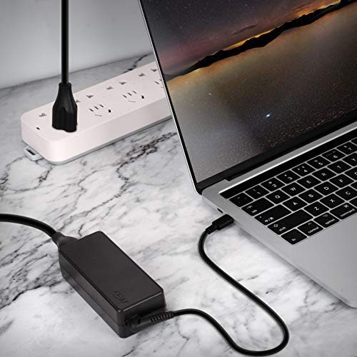 [AUSTRALIA] - USB C Laptop Charger 65W 45W for Lenovo Chromebook 500e 300e 100e 2nd Gen C330 C340 ThinkPad T480 T480s T580 T580s E480 E580 Yoga A485 T490S T590 C930 C940 13 IdeaPad 730s AC Adapter Power Supply 
