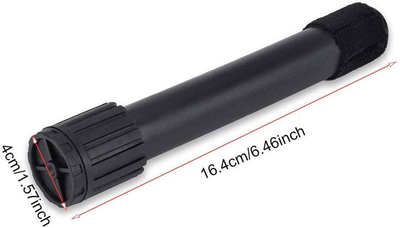 Tzong 6.46" Long Black Holder Portable Foldable Clarinet Flute Oboe Tripod Holder Stand Support