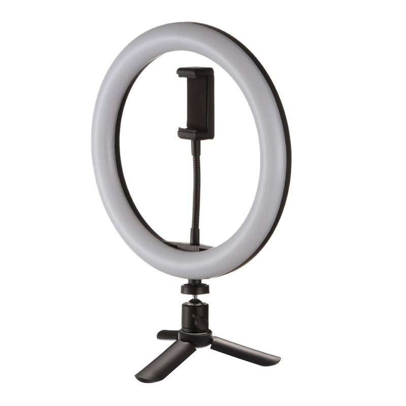 FocusFoto Ring Light Kit: 10" Dimmable LED Ring Light, Light Standfor Camera,Smartphone,YouTube,Self-Portrait Shooting