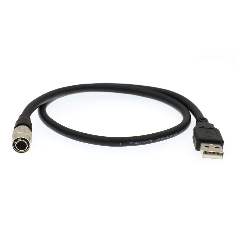 Eonvic Male 4pin Hirose USB Data Cable for Camera Video