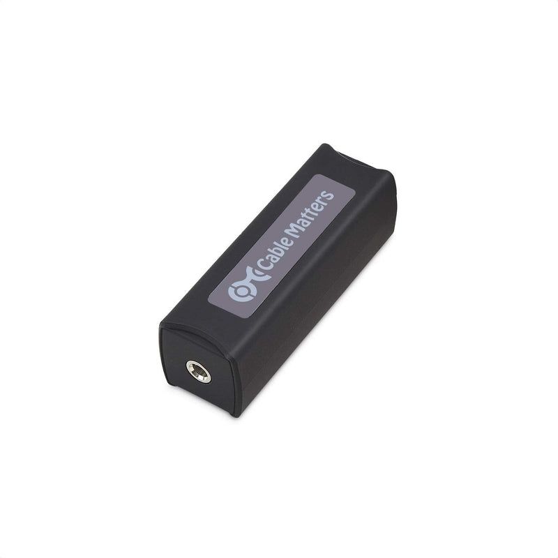 Cable Matters Ground Loop Isolator 3.5mm Noise Isolator Hum Eliminator for Car Audio and More