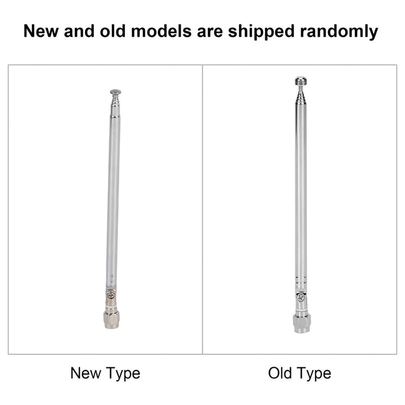 Telescopic SMA Male Radio Aerial Antenna Telescopic Antenna SMA Male Connector Silver Alloy for LimeSDR Radio Communication