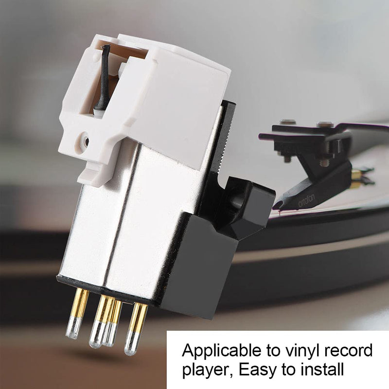 fosa Magnetic Cartridge Stylus with LP Vinyl Needle Accurate Record Function Replacement Phonograph Cartridge for Turntable Record Player