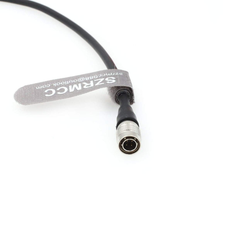 SZRMCC Hirose 4 Pin Male to 0B 4 Pin Male Power Cable for Sony F5 F55 ARRI Amira Camera to Teradek Cube