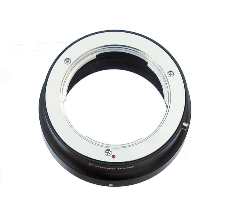 Fotasy Minolta MD Lens to Nikon Z Mount Adapter, MD Lens to Nikon Z Adapter, Nikon Z MD, fits Minolta MD Rokkor Lens & Nikon Z Mirrorless Camera Z5 Z50 Z6 Z7 Z6 II Z7 II MD - Nikon Z