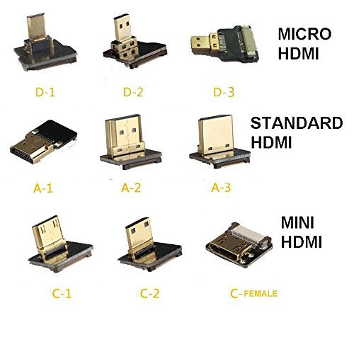Black 10CM Short FFC HDMI FPV Flat HDMI Cable Standard HDMI full HDMI normal HDMI male Interface to Standard HDMI Interface for RED blackmagic BMCC sony pxw FS7 Canon C300