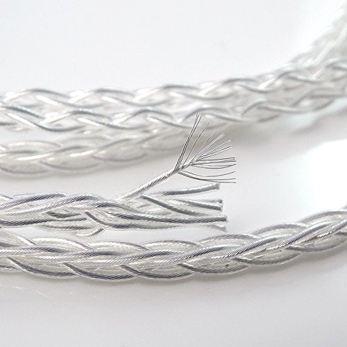 [AUSTRALIA] - 8 Cores Pcocc Silver Plated Cable 1/4 1/8 3.5mm Male to 4-pin XLR Female Balanced Audio Adapter Cable 