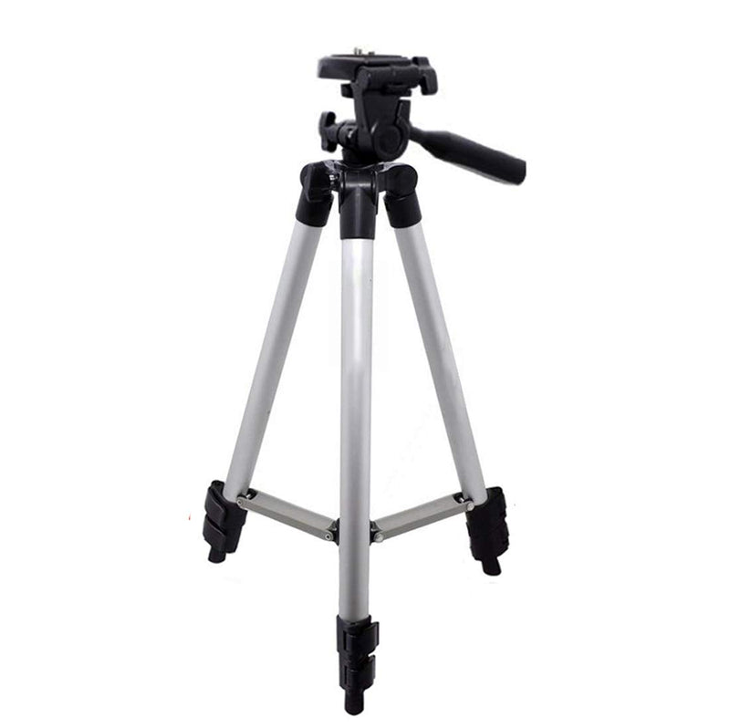 50 Inch Aluminum Camera Tripod for Canon, Nikon, Sony, Samsung, Olympus, Panasonic & Pentax + eCost Microfiber