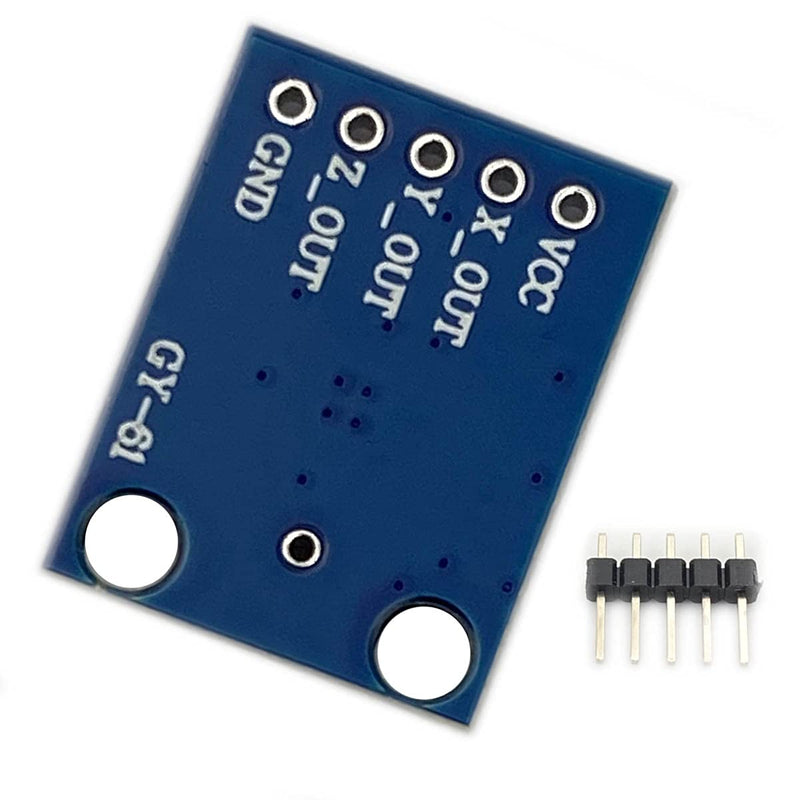 Kiro&Seeu ADXL335 3-Axis Accelerometer Angular Transducer Sensor Module Analog Output Compatible with Ar-duino, (DXL335-MD-1P)