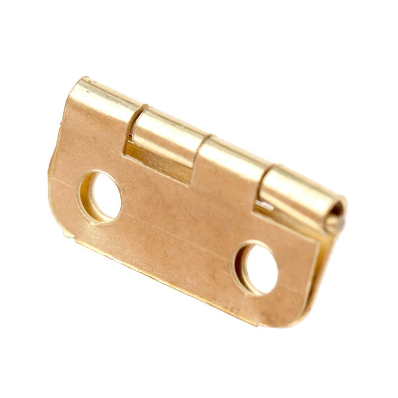 5Pcs Antique Gold Jewelry Wooden Box Case Toggle Hasp Latch +10Pcs Cabinet Hinges Iron Vintage Hardware Furniture Accessories 1-
