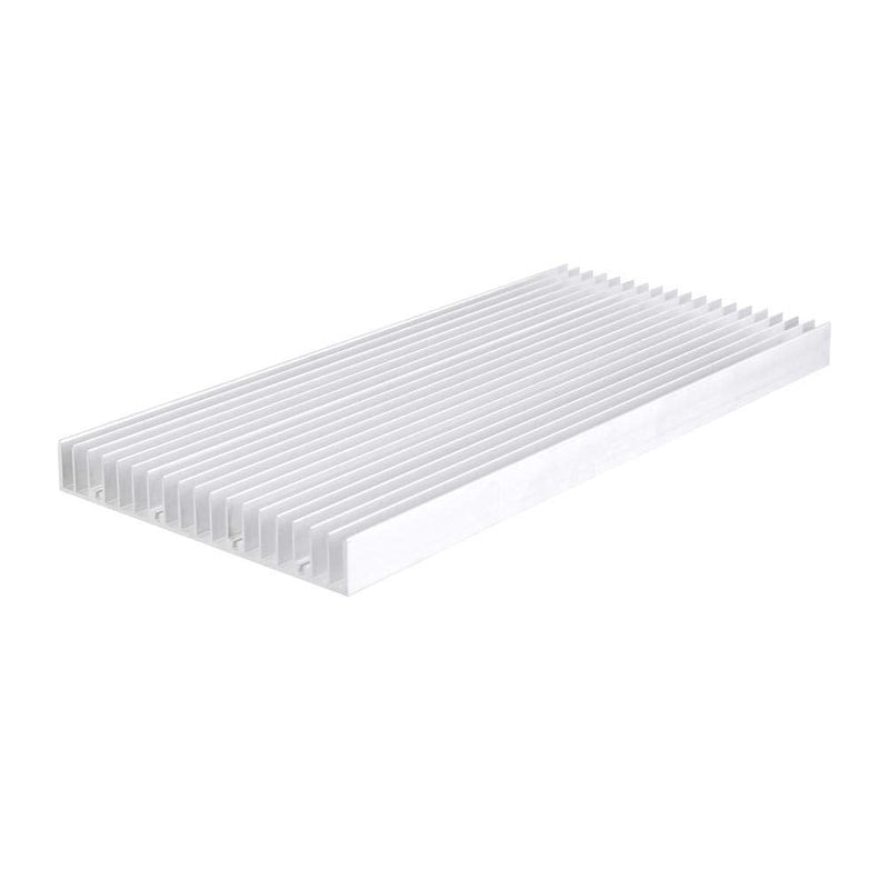 Large Aluminum Heatsink,Aluminum Heat Sink 300 * 140 * 20mm / 11.81 * 5.51 * 0.78" Big Heatsink Very Large Heat Sinks 30014020MM Heat Sinks Cooling 19 Fin Radiator for High Power LED Light