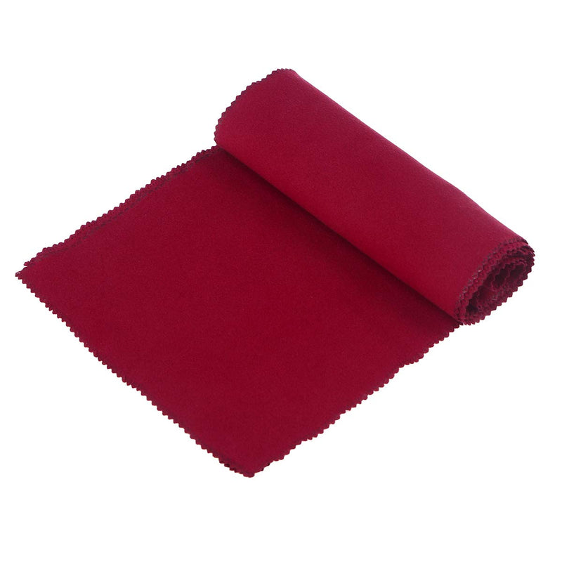 ULTNICE Piano Keyboard Anti-Dust Cover Key Cover Cloth for Piano Cleaning Care Burgundy