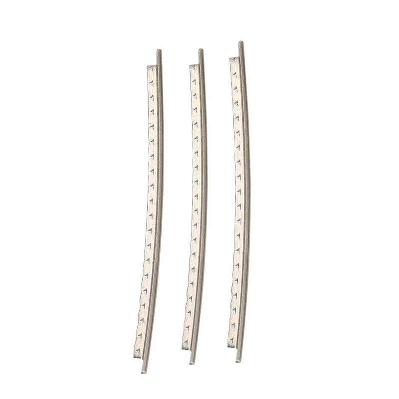 Alomejor Guitar Fretwire 22Pcs 2.2mm Fret Cupronickel Wire Guitar Repair Part Copper White Color for Replacement Wires