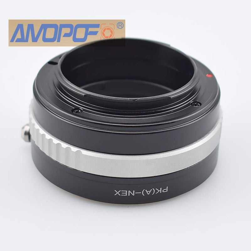 Pentax K AF to NEX Lens Adapter, Compatible with Pentax K AF Mount (PKAF) DSLR Lens to Sony E Camera A6300,A7,A7R,A7II,A7S, A7M2,NEX-7,NEX-6,NEX-5 EA50 A6000 VG900 Pentax K AF to Sony E Lens Adapter