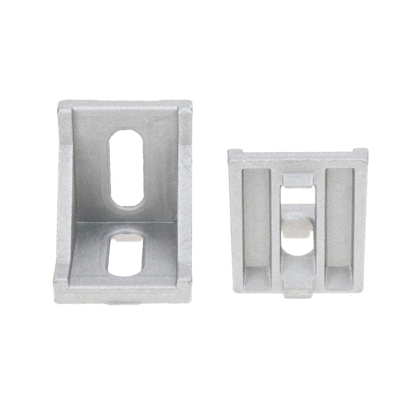 Bitray 4048 Aluminum Alloy Corner Bracket,4048 Aluminum Profile Connector Set with Slot 9mm, Triangle Right Angle Joint Brace Fastener Home Hardware - 35x39x39mm/1.37x1.53x1.53 inch - 10 Pcs