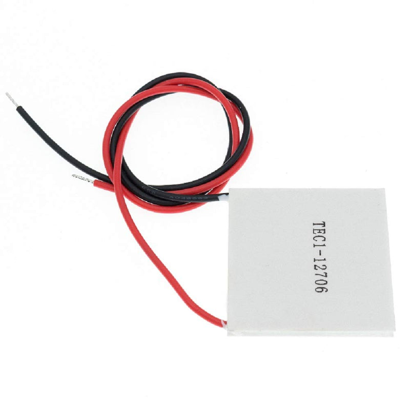 Lexiesxue 5pcs TEC1-12706 40 x 40MM 12V 60W Heatsink Thermoelectric Cooler Cooling Peltier Plate Module