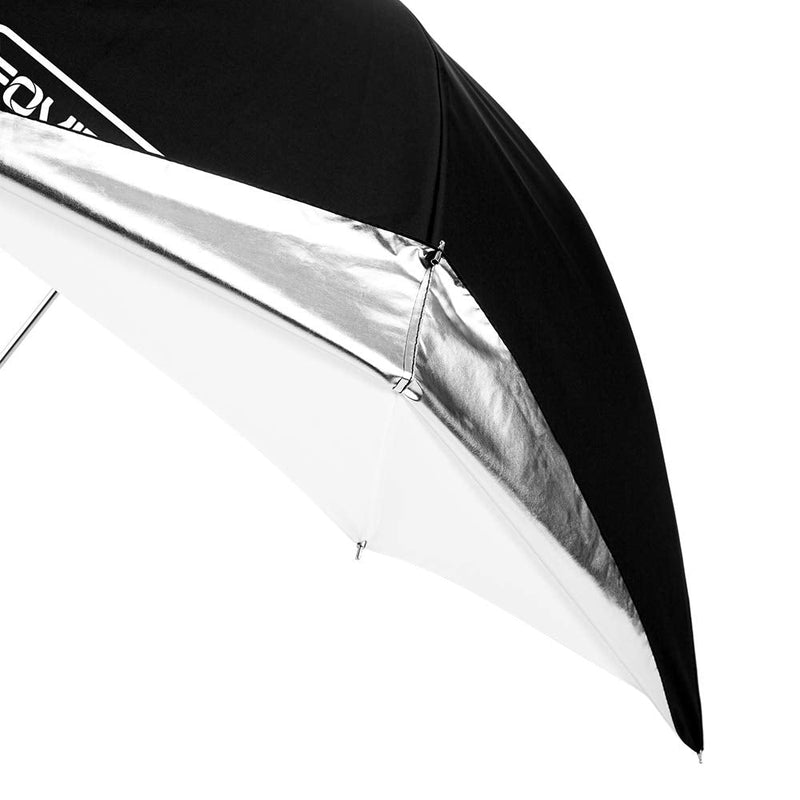 Fovitec 1x 43 inch White/Translucent Photography & Video Convertible Reflector Umbrella