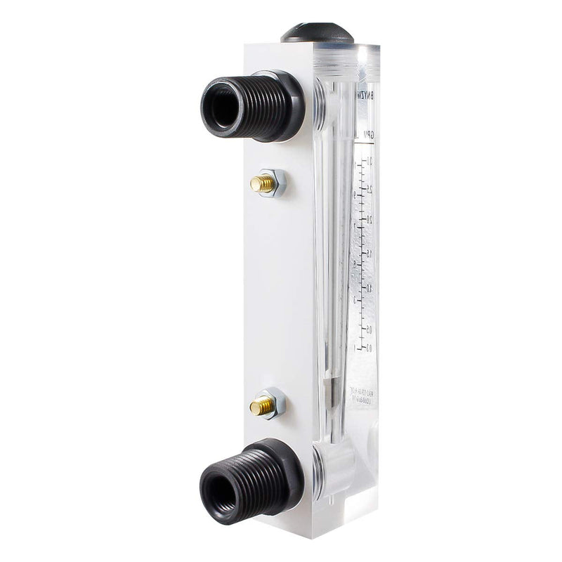 BNYZWOT LZT M-15 0.3-3GPM 1-11LPM Water Flow Meter Panel Mount Type Flowmeter