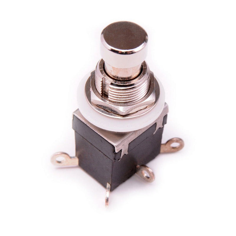 ESUPPORT 6Pin DPDT Latching Stomp Foot Switch Pedal Guitar Push Button Metal True Bypass AC 250V/2A 125V/4A Pack of 5 Latching DPDT 6Pin