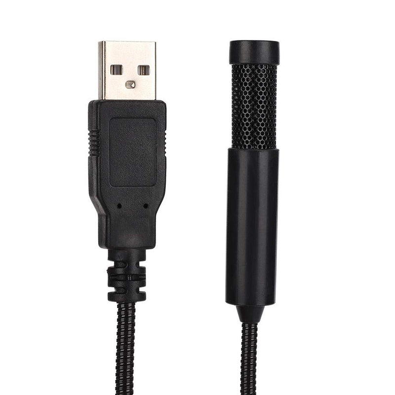 Wired Microphone, SF-558 Dual Condenser Mini Recording Microphone for Singing / Voice Chat / Webcast / Online Teaching / Web Conferencing, Professional Microphones USB Interface