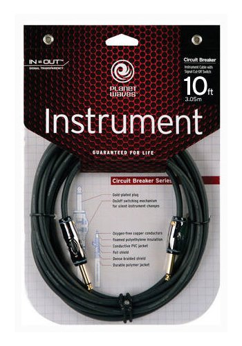 Planet Waves PW-AG-10 10 feet Circuit Breaker Instrument Cable