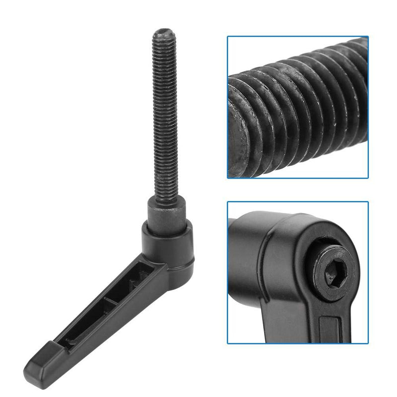 Thread Adjustable Handle, Threaded Stud, Thread Long Lever Lathe Adjustable Clamping Handle 4Pcs (40MM) 40 mm