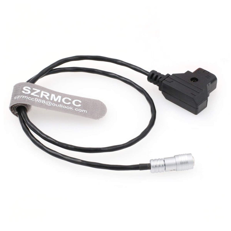 SZRMCC D-tap to XS6 4 Pin Female Plug Power Cable for IKAN Portkeys BM5 BM7 HH7 HS7T Monitor (Straight Cable, Straight) Straight Cable