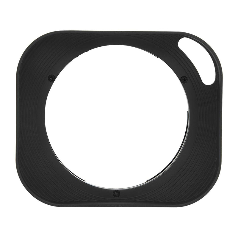 [AUSTRALIA] - Haoge LH-ZM32P Bayonet Metal Square Lens Hood Shade Compatible with Carl Zeiss Distagon T 1.4/35 35mm f1.4 f/1.4 ZM Lens Hollow Out Designed Black Square - Black - Hollow Out Designed 