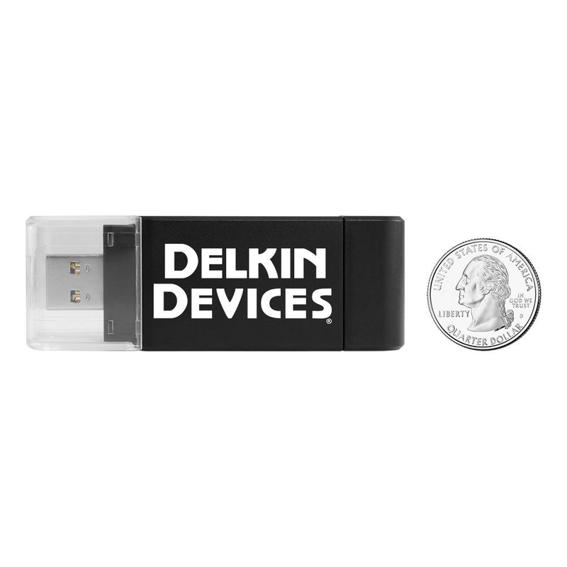 Delkin USB 3.0 Dual Slot SD & microSD Travel Reader (DDREADER-46)