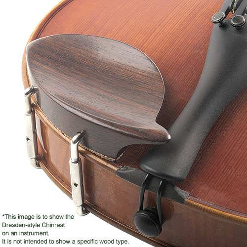 Dresden All-Size Viola Chinrest - Plastic with Standard Bracket
