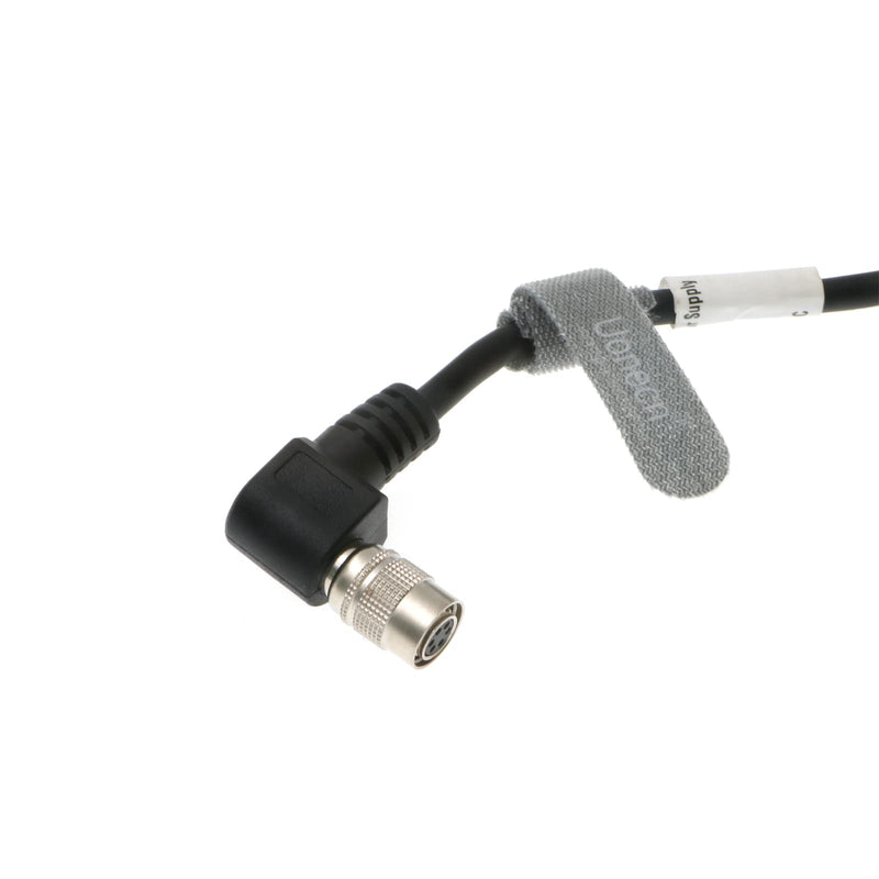 Basler AVT GIGE CCD Industrial Camera Power Elbow 6 pin Female Data Cable 1 Meter