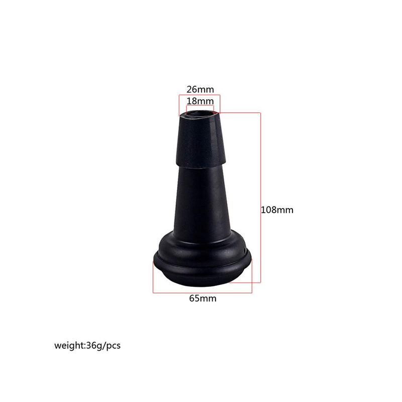 Alnicov Lightweight Trumpet Aluminum Mute Sordino Straight Practice Mute For Trumpet Brasses Musical Instrument Parts Accessories