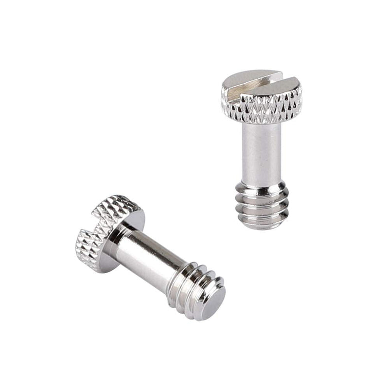 CAMVATE Standard 1/4"-20 Slotted Screw 17mm Long (2 Pieces) - 1987