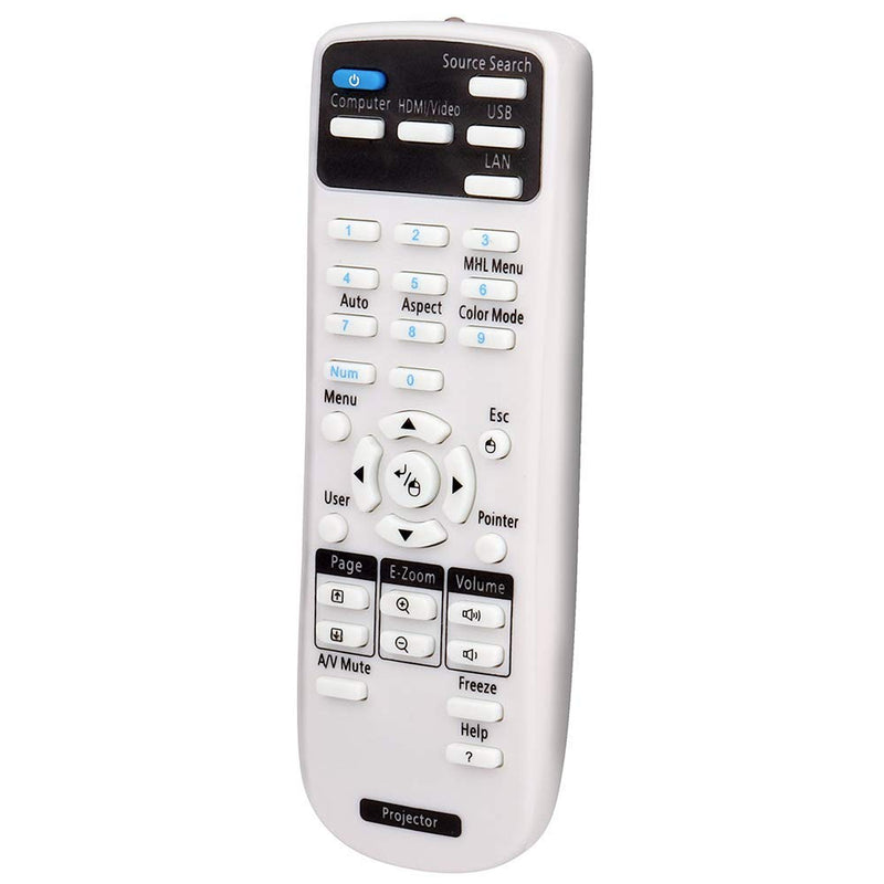 ESolid Replacement Projector Remote Control for 1648806 EX3200 EX3240 EX5240 EX5250 EX7240 EX9200 VS240 VS340 VS345 PowerLite 1224 1264 1284 Home Cinema 1040 640 740HD S31 U32 W04 W32 Controller