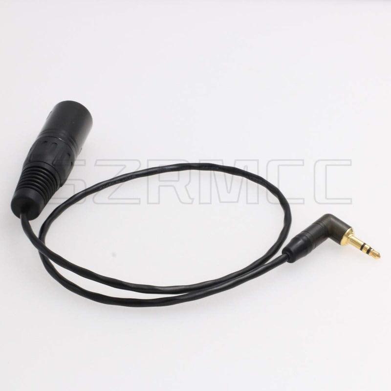 SZRMCC Stereo 3.5mm to XLR 5 Pin Male Audio Input Cable for Arri Alexa XT/SXT/Amira Camera