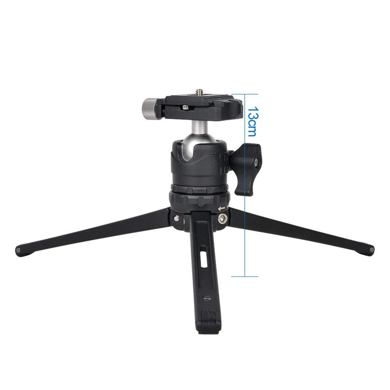 CAVIX LS-02 Tabletop Travel Tripod with 360° Ball Head for DSLR, Digital Cameras, Camcorders, Smartphone