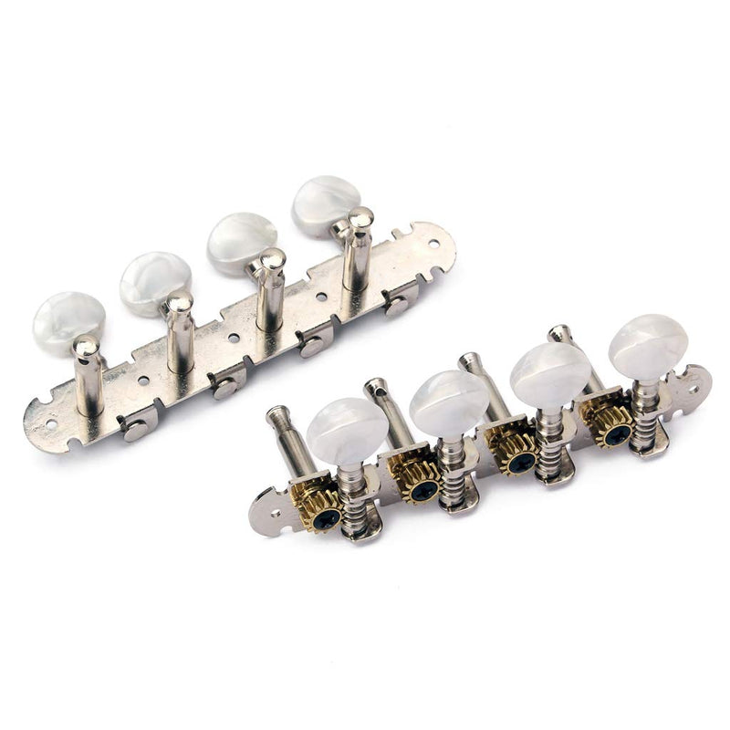 Alnicov Mandolin Tuning Pegs, 4L4R Machine Heads String Tuning Pegs For 8 Strings Mandolin Instruments Accessory