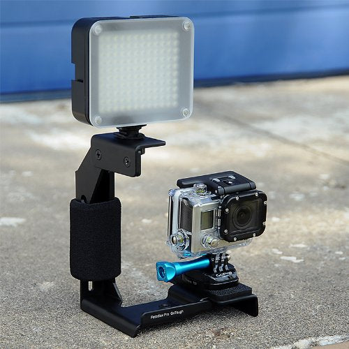 [AUSTRALIA] - Fotodiox GoTough Grip Metal Camera Light Bracket with Action Grip for Gopro Hero2, Hero3/3+ and Hero4 Cameras and All GoPro Adapter Mounts 