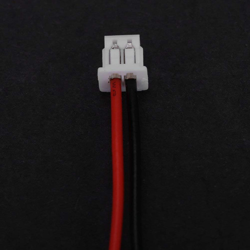 100MM JST Connector Micro JST 1.25MM 2-Pin Male&Female Connector Plug with Wires Cables 20 Sets