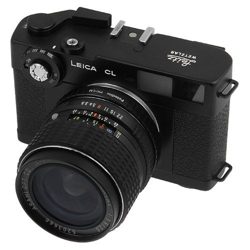 Fotodiox Lens Mount Adapter, Pentax K/PK Lens to Leica M-Series Camera, fits Leica M-Monochrome, M8.2, M9, M9-P, M10 and Ricoh GXR Mount A12