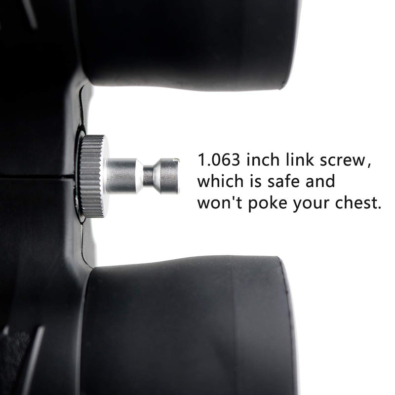 Staoptics Binocular Tripod Adapter Quick Release 1/4-20Inch Threading Detachable Universal Mount for 8x32 8x36 8x40 8x42 10x50 12x60 15x60 15x70 20x80 25x70 Binoculars etc Model Connection Screws X1